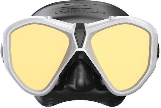 Seac Seac Tauchmaske Silikon Italia 50 Weiß