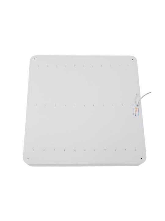 GloboStar Τετράγωνο Εξωτερικό LED Panel 75W με Θερμό Λευκό Φως 60x60εκ.