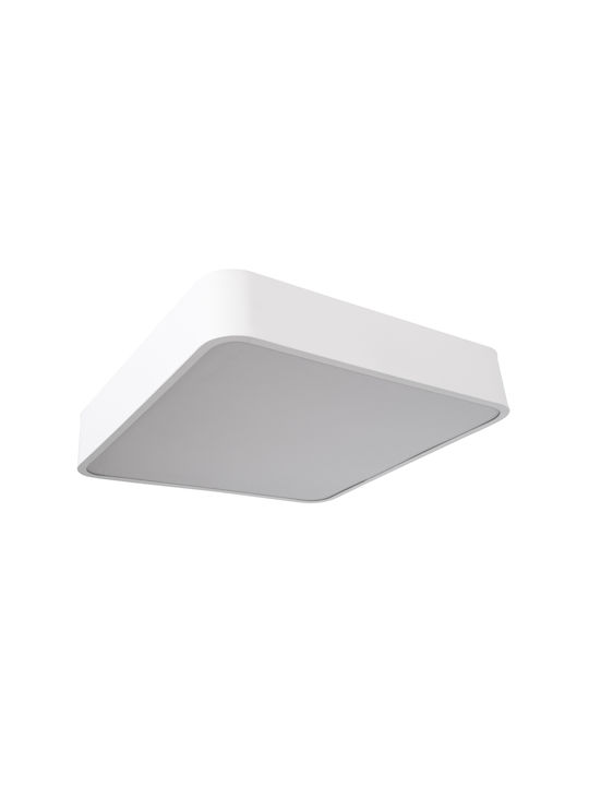GloboStar Pătrat În aer liber Panou LED Putere 67W cu Alb Cald Lumini 40x40cm.