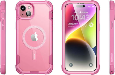 i-Blason Ares 360 Full Cover Plastic Pink (iPhone 15)