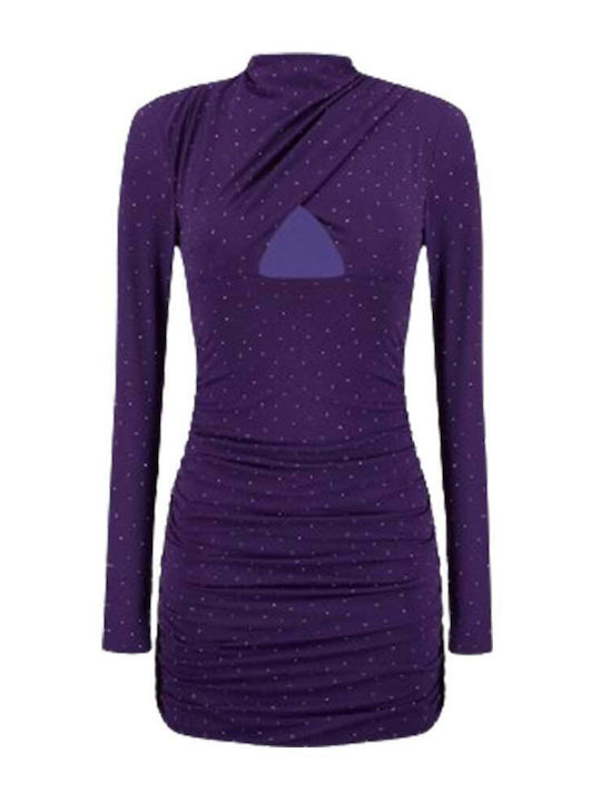 Rain Mini Kleid Purple