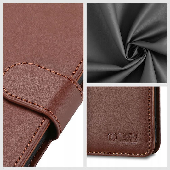 Tech-Protect Wallet Synthetic Leather Black (Redmi 13C 4G / Poco C65 4G)