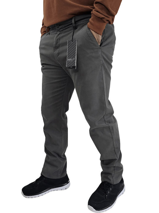 Dsplay Men's Trousers Chino Grey