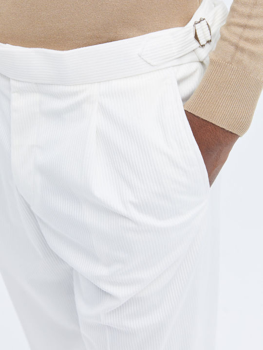 Aristoteli Bitsiani Herrenhose white