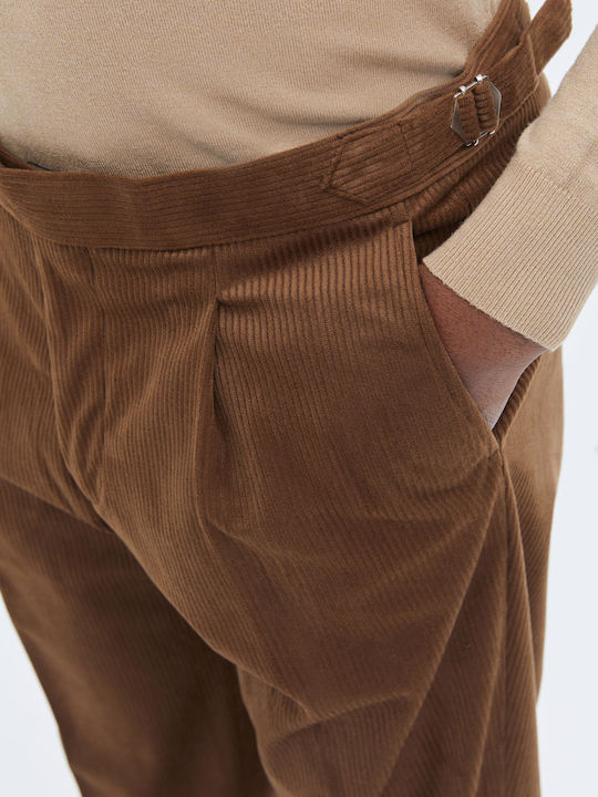 Aristoteli Bitsiani Men's Trousers coffee