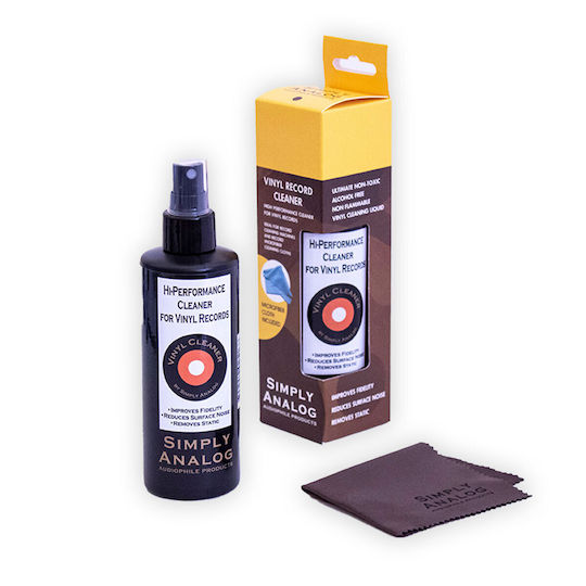 Simply Analog Vinyl Cleaner Alcohol-Free Record Cleaning Fluid 200ml