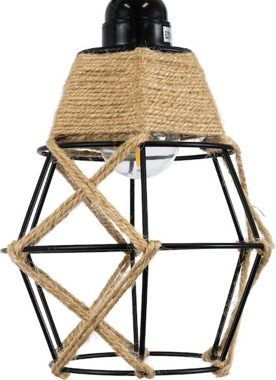 GloboStar Bellariva Vintage Φωτιστικό Τοίχου με Ντουί E27 Μαύρο 30x43εκ.
