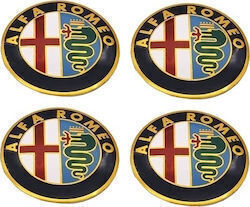 Car Signal Stickers 5.5 x 5.5cm for Car Wheels 4pcs