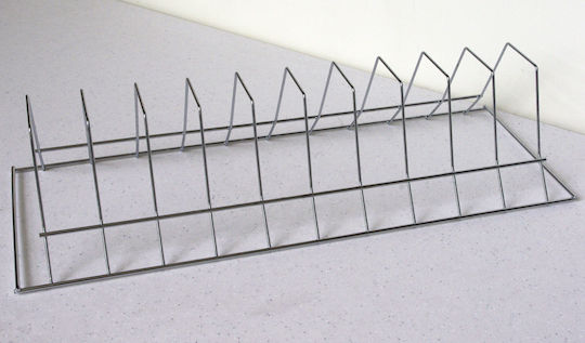 Suport Pentru Farfurii De Dulap 70cm Argintiu Suport Pentru Farfurii De Dulap 70cm Argintiu