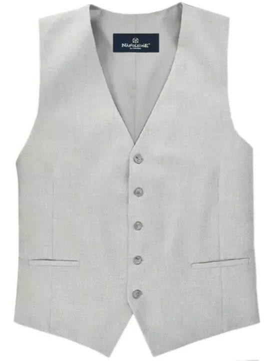 Monte Napoleone Men's Vest Grey