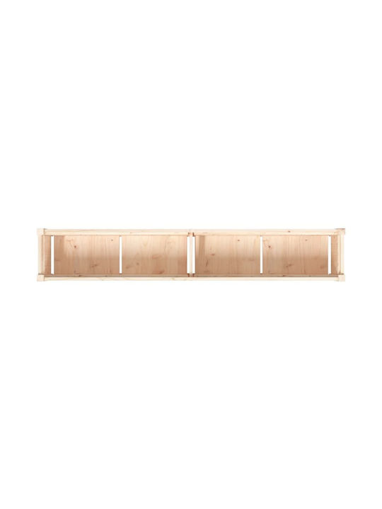 vidaXL Planter Box Lemn Maro 180x31x31cm.