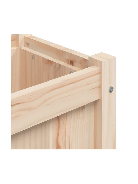 vidaXL Planter Box Lemn Maro 180x31x31cm.