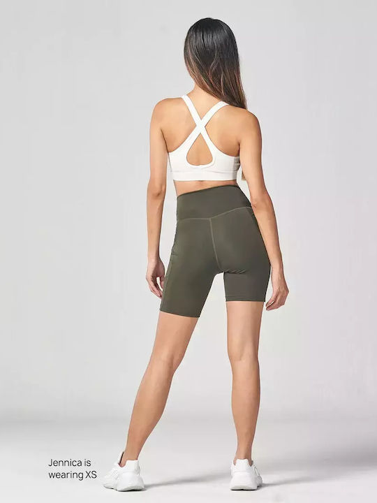 Essential Medium Impact Frauen Sport-BHs Sport-BH Weiß
