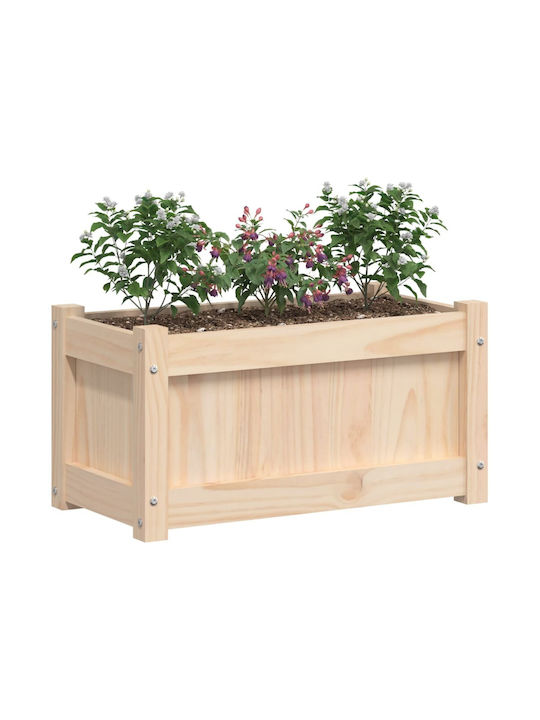 vidaXL Planter Box Lemn Bej 60x31x31cm.