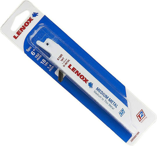 Lenox 20566618R Λάμες 150mm 5τμχ