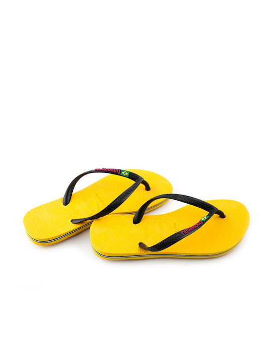 Havaianas Kinder Flip Flops Gelbe