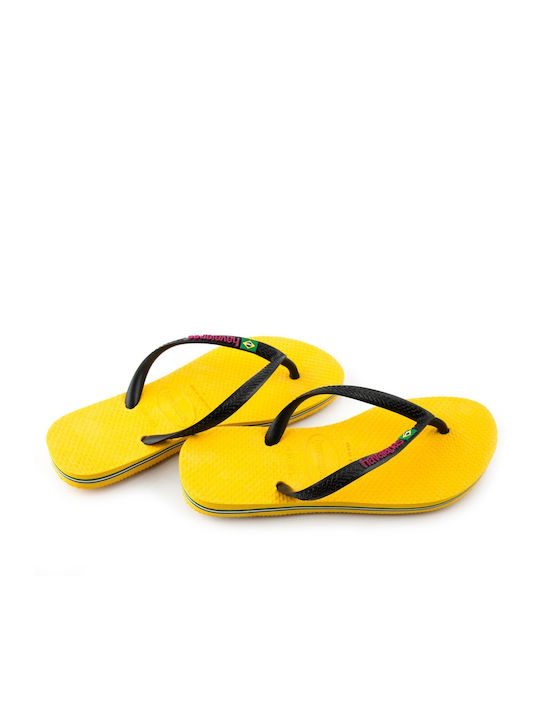 Havaianas Șlapi pentru copii Flip Flops Galbene