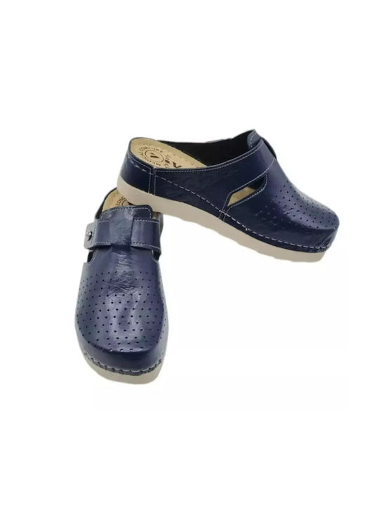 Vesna Anatomisch Clogs Blau