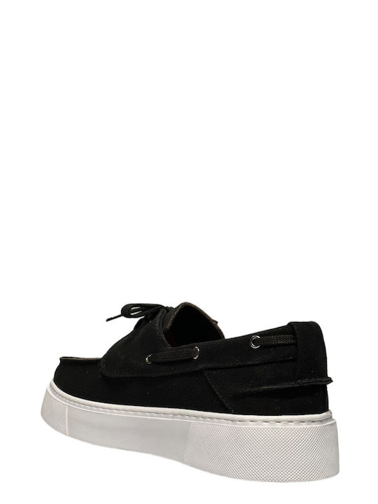 Ben Tailor Men's Boat Shoes Black