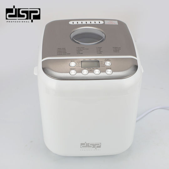 DSP Bread Maker 600W with Container Capacity 500gr and Baking Programs