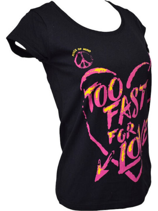 Women's Athletic T-shirt Black