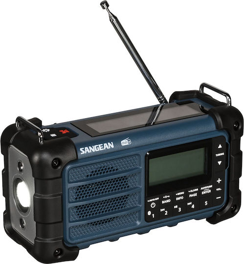 Sangean MMR-99 Φορητό Ραδιόφωνο Ηλιακό DAB Μπλε