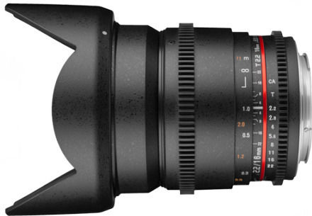 Samyang Crop Camera Lens Wide Angle for Sony A Mount Black