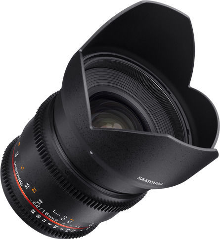 Samyang Crop Camera Lens Wide Angle for Sony A Mount Black