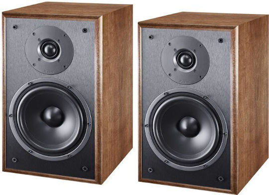 Magnat Monitor S30 Ζεύγος Ηχείων Hi-Fi Βιβλιοθήκης 100W 2 Δρόμων Π21.5xΒ27xΥ35.4εκ. Καρυδιά / Καφέ