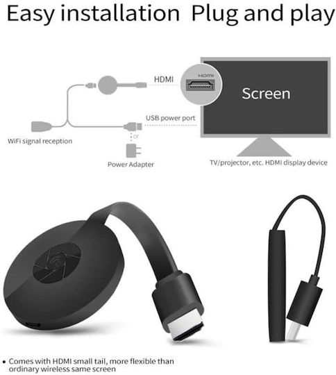 Mirascreen Smart TV Stick G2 Full HD με Wi-Fi / HDMI