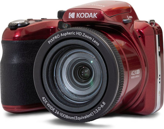 Kodak Astro Zoom AZ425 Compact Camera 20MP Full HD (1080p) Optical Zoom 42x Red