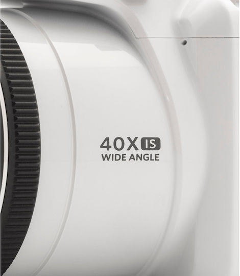 Kodak PIXPRO AZ405 Компактен Фотоапарат 20МР Оптично Увеличение 40x Бял