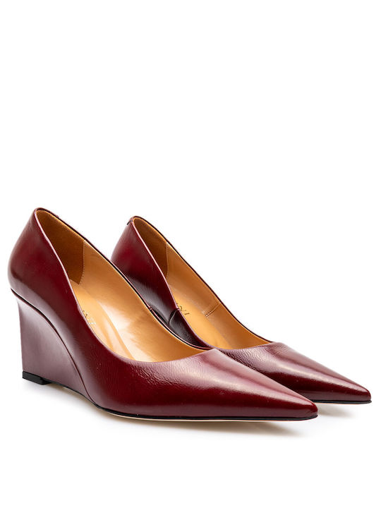 Labrini Pumps Burgundisch