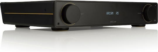 Arcam Radia Series A5 Integrated Hi-Fi Amplifier Stereo 75W/4Ω 50W/8Ω Black