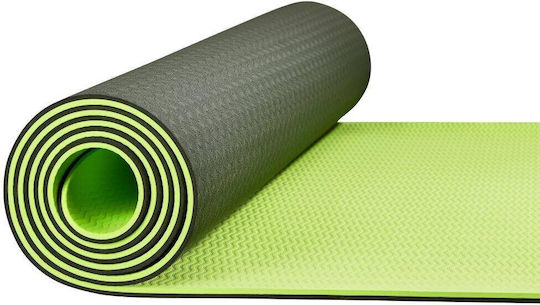 4FIZJO 4FIT150-Menta Trainingsmatte Gymnastikmatte Pilates Menta (183x61x1cm)