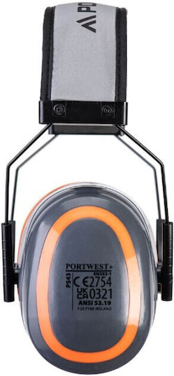 Portwest PS43GRR Electronic Safety Earmuffs with Band