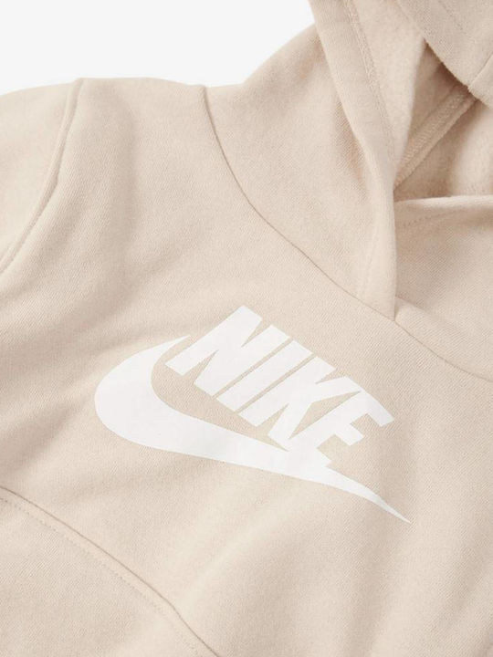 Nike Kids Sweatpants Set Beige 2pcs Club