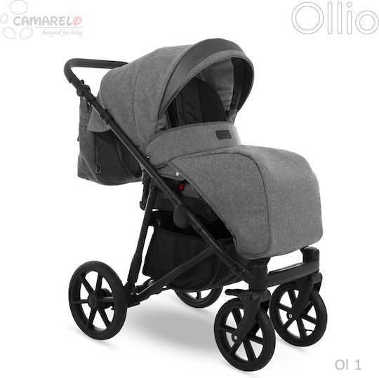 Camarelo Olio Adjustable 2 in 1 Baby Stroller Suitable for Newborn Navy Blue
