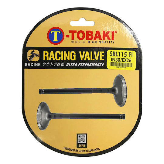Tobaki Βαλβίδα για Yamaha Crypton S 115