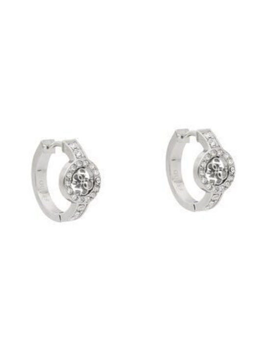 Guess Huggie Me Earrings made of Silver