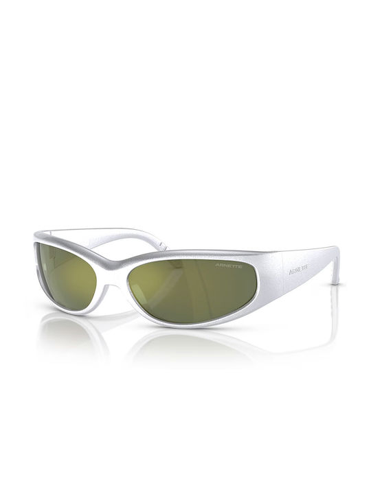 Arnette Sonnenbrillen mit Silber Rahmen und Silber Spiegel Linse AN4302 28676R