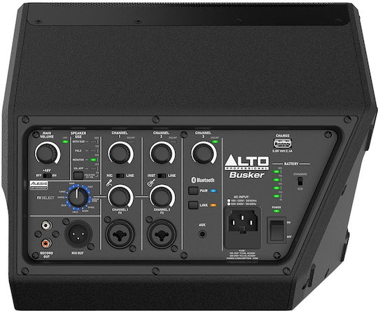 Alto Busker Aktiv Sprecher PA 200W mit Woofer 6.5" 21.9x25.4x29.9cm.