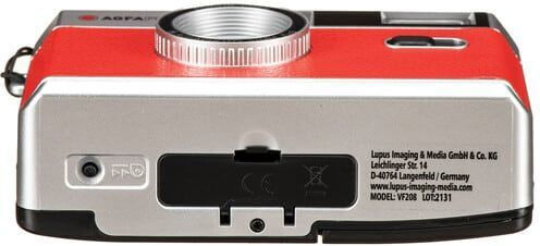 AgfaPhoto Analogue 35mm Compact Φωτογραφική Μηχανή Κόκκινη
