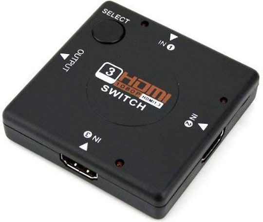 HDMI switch with 3 inputs and 1 output 1080P 2K HDMI Switch