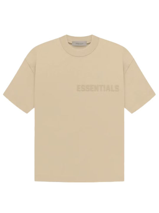 Fear of God Herren T-Shirt Kurzarm Sand