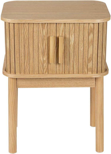 Wooden Beige Bedside Table 40x30x54cm Wooden Beige Bedside Table 40x30x54cm