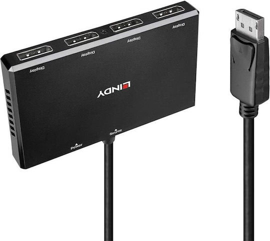 Lindy DisplayPort 1.2 MST Hub 38431