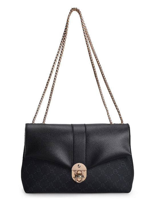 Damentasche Schultertasche Schwarz