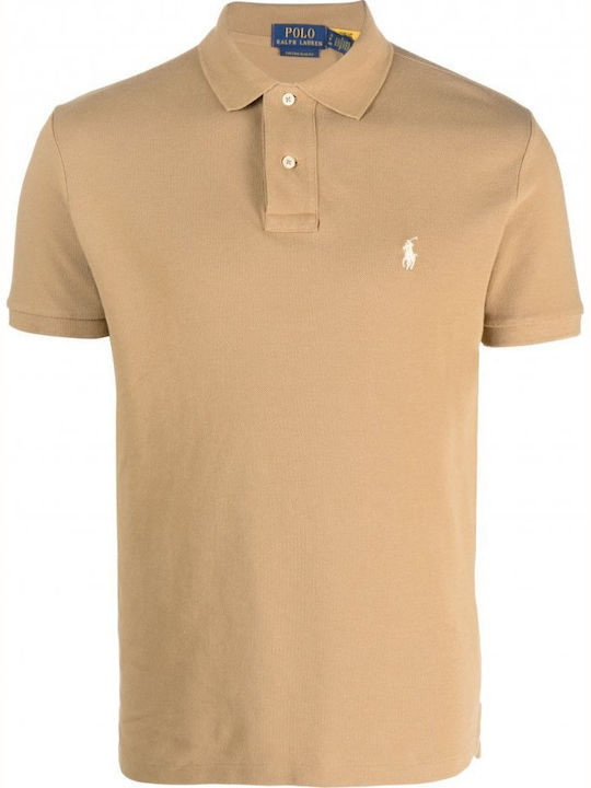 Ralph Lauren Polo Μπλούζα Κοντομάνικη Μπεζ