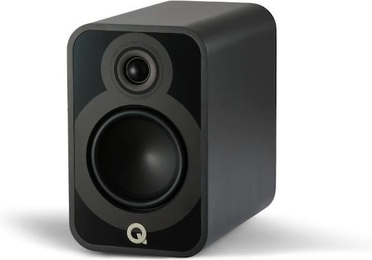 Q-Acoustics 5020 Pair of Hi-Fi Speakers Bookself W18xD29.3xH28.4cm. Black